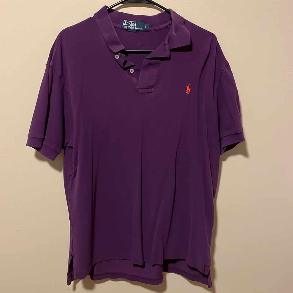 Vintage purple Ralph Lauren polo